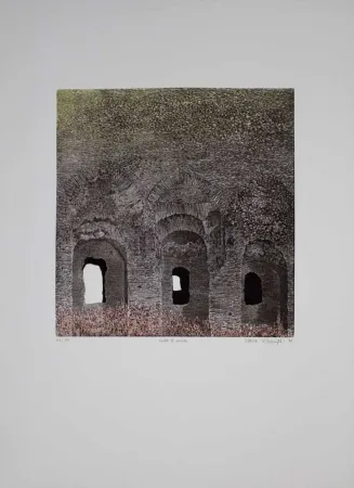 Ets En Aquatint Vernunft - Entro le mura