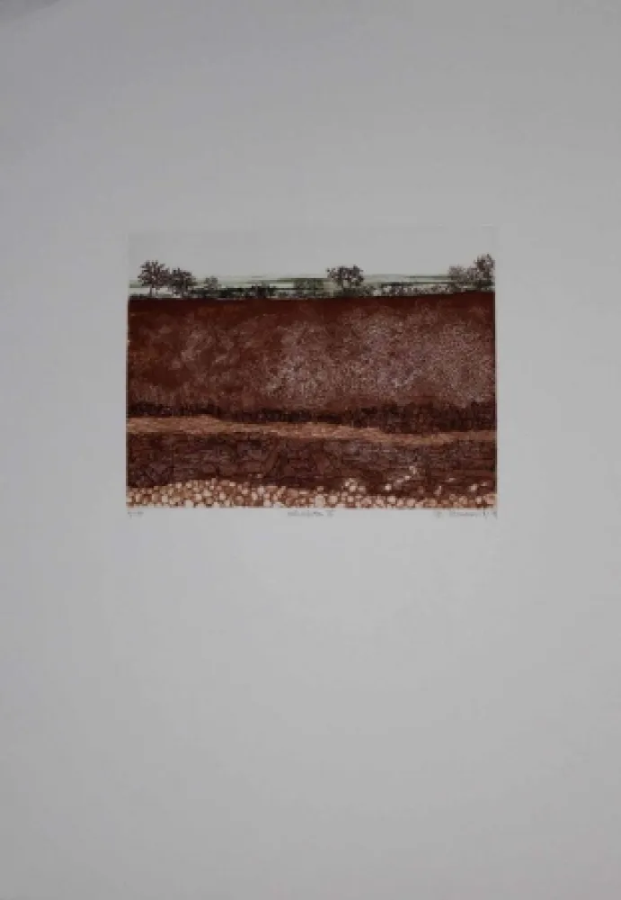 Ets En Aquatint Vernunft - Schichten III