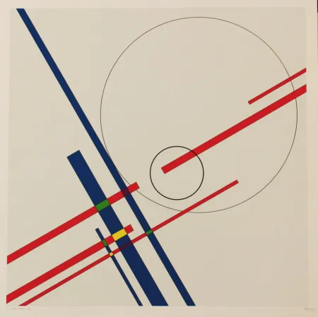 Lithografie Veronesi - CONSTRUCTION - EXACTA FROM CONSTRUCTIVISM TO SYSTEMATIC ART 1918-1985