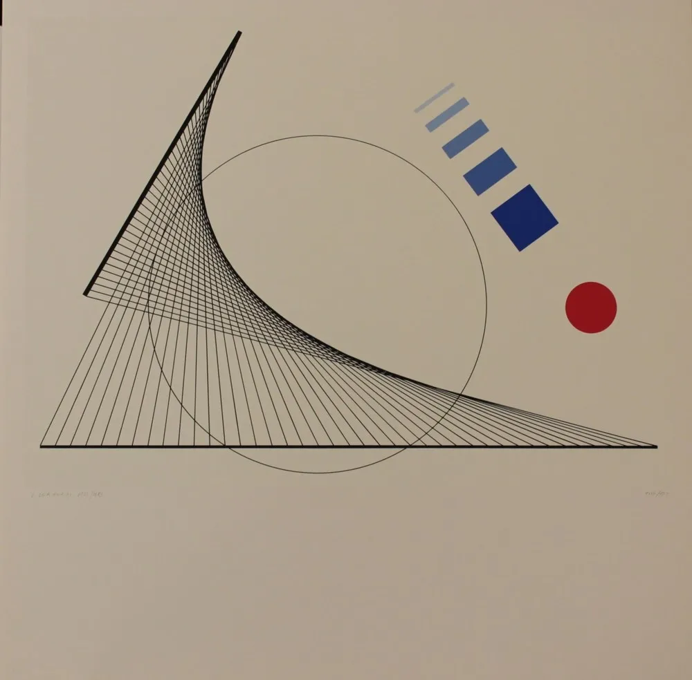 Lithografie Veronesi - CONSTRUCTION - EXACTA FROM CONSTRUCTIVISM TO SYSTEMATIC ART 1918-1985