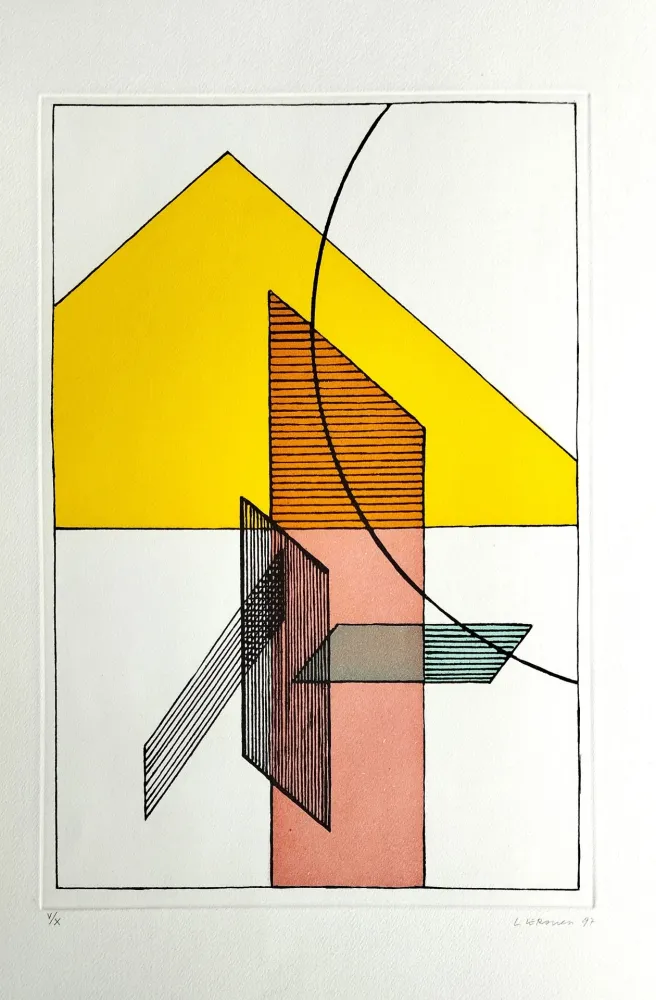 Ets En Aquatint Veronesi - Senza titolo