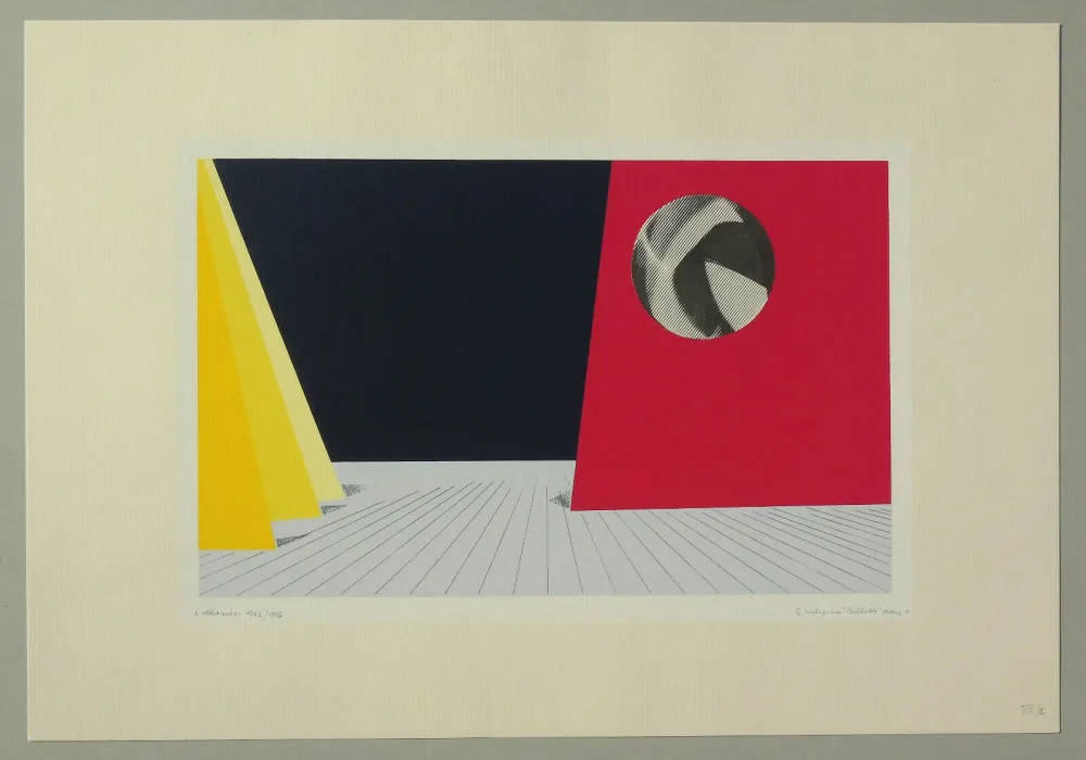 Lithografie Veronesi - Teatro 2 (tavola D)