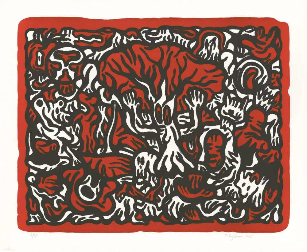 Lithografie Verschaere - The Outlaw Tree