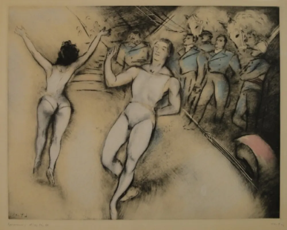 Ets Vertes - (Artisten im Zirkus)