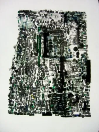 Lithografie Vieira Da Silva - Grottes