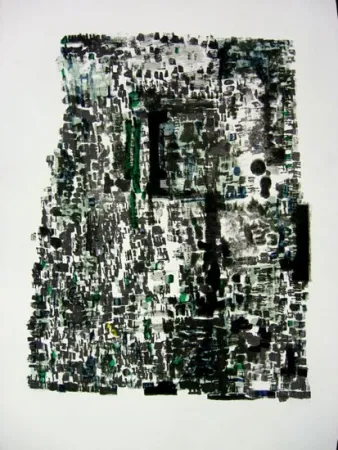 Lithografie Vieira Da Silva - GROTTES