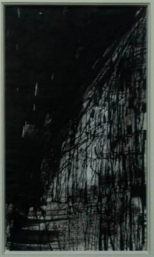 Lithografie Vieira Da Silva - Hommage Pessoa