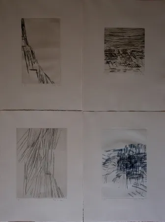 Geïllustreerd Boek Vieira Da Silva - Poésies