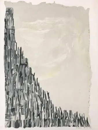 Lithografie Vieira Da Silva - Sans titre