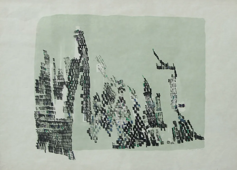 Lithografie Vieira Da Silva - SENZA TITOLO