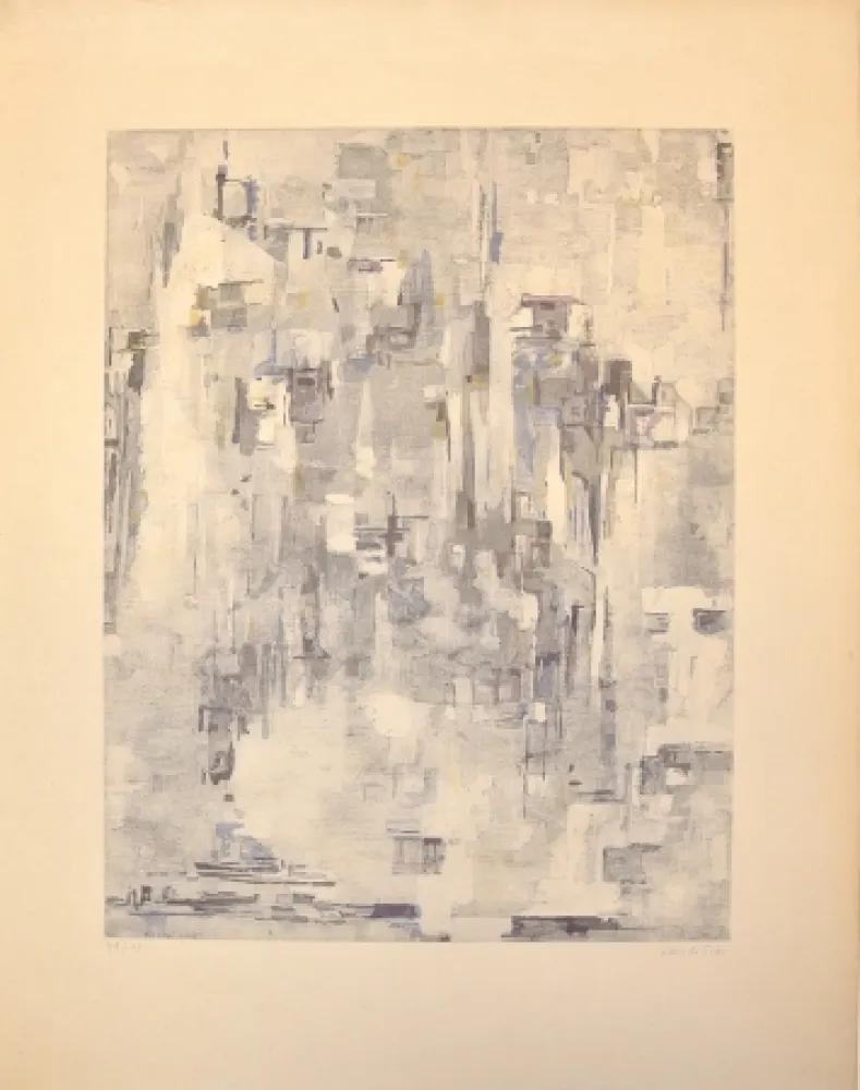 Ets En Aquatint Vieira Da Silva - Senza Titolo I