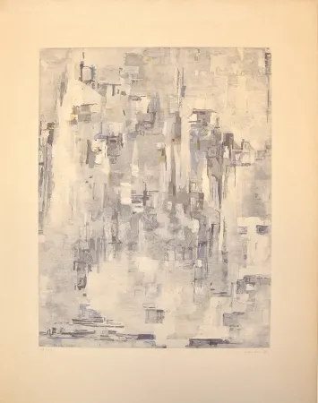 Ets En Aquatint Vieira Da Silva - Senza Titolo I