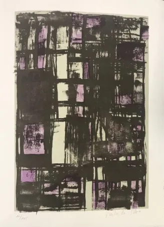 Lithografie Vieira Da Silva - Souris 