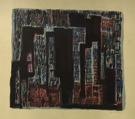 Lithografie Vieira Da Silva - Transylvanie