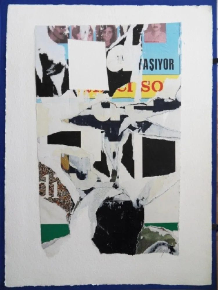 Geen Techniek Villeglé - Lacération originale II