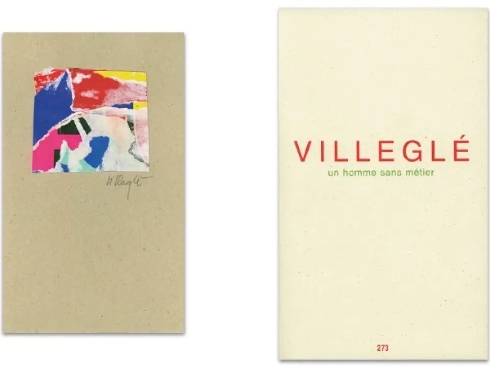 Geïllustreerd Boek Villeglé - L'Art en écrit