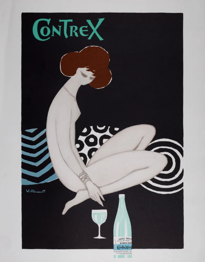 Lithografie Villemot - Contrex, c. 1980