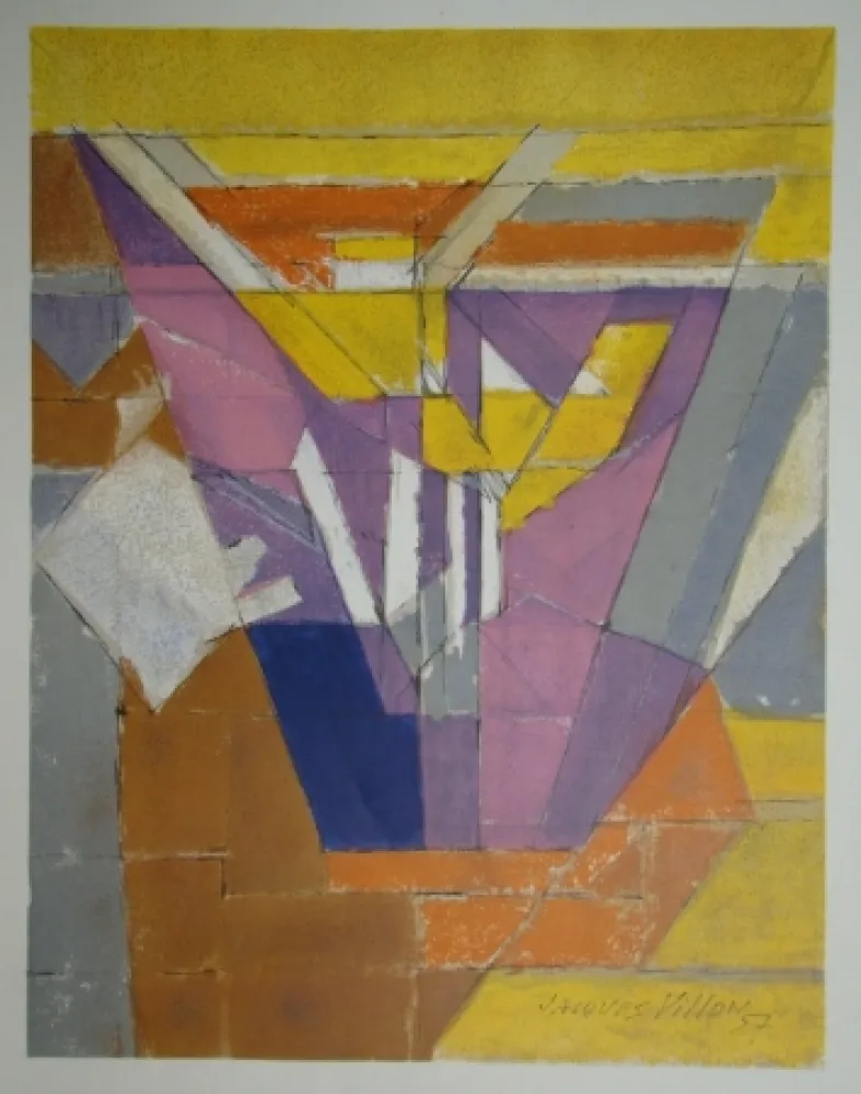 Lithografie Villon - Composition