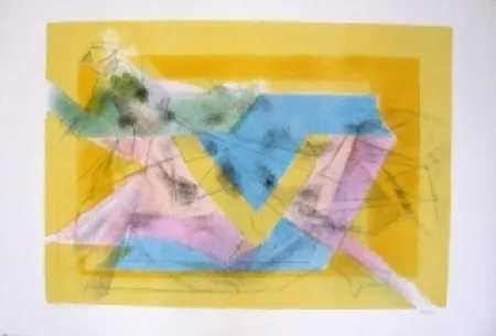 Lithografie Villon - L'ecuyere