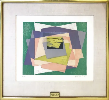 Lithografie Villon - PAPIERS