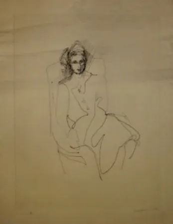 Droge Naald Villon - Portrait