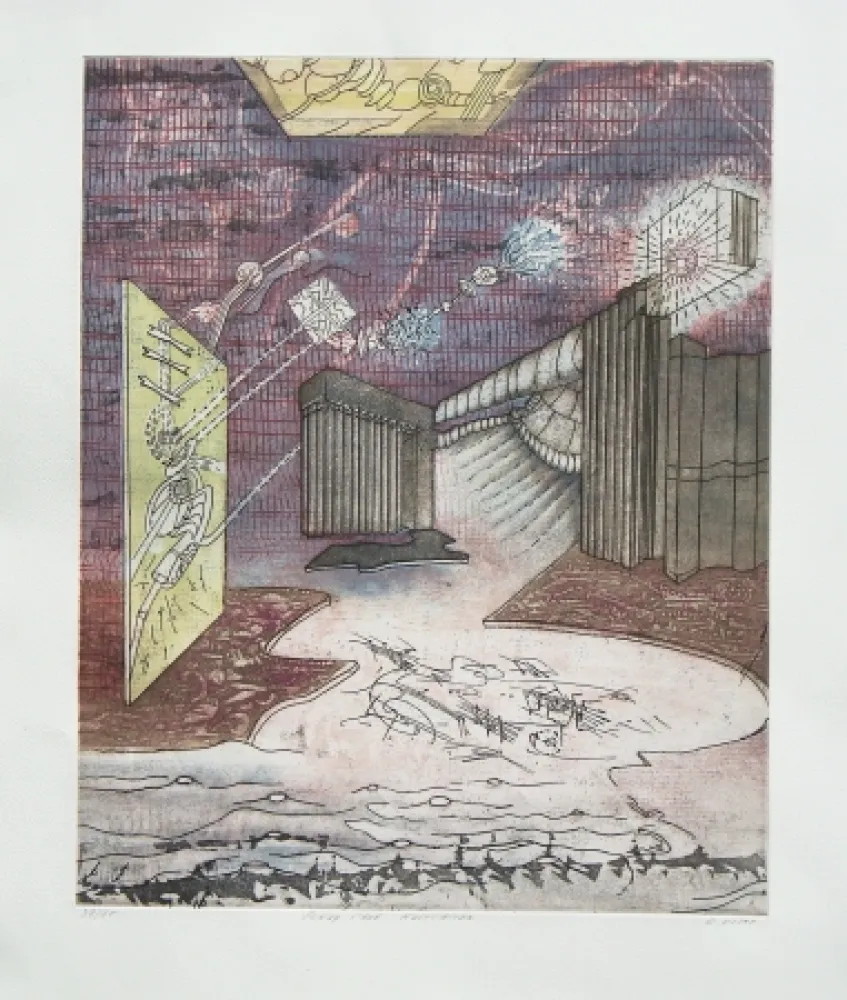 Ets En Aquatint Visat - Songe d'une nuit d'hiver