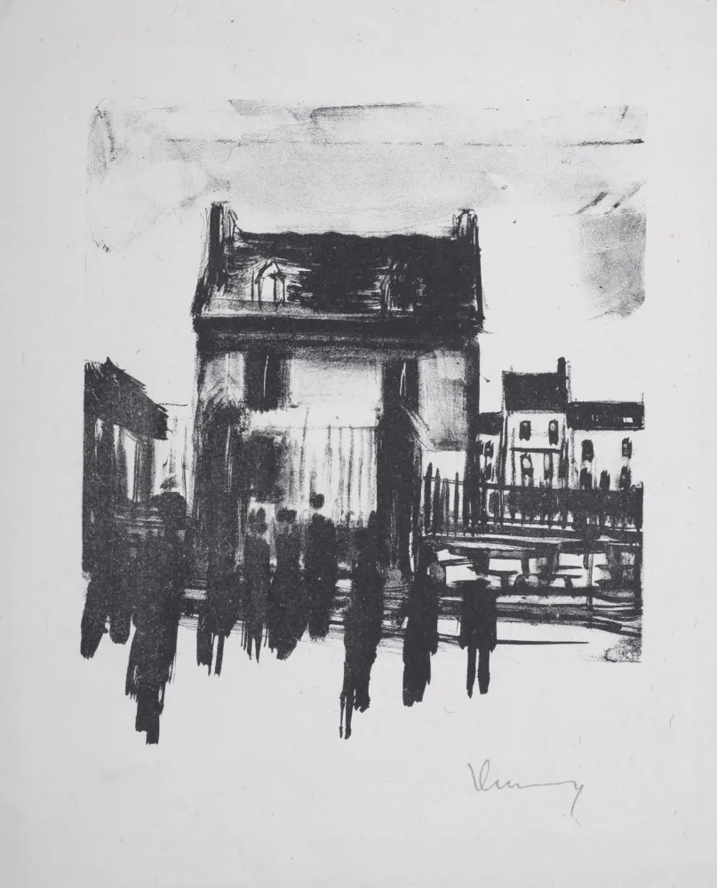 Lithografie Vlaminck - Le Diable au corps, 1926