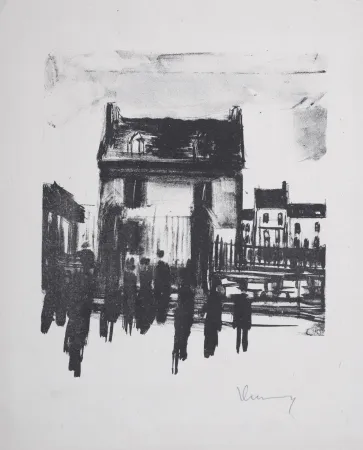 Lithografie Vlaminck - Le Diable au corps, 1926