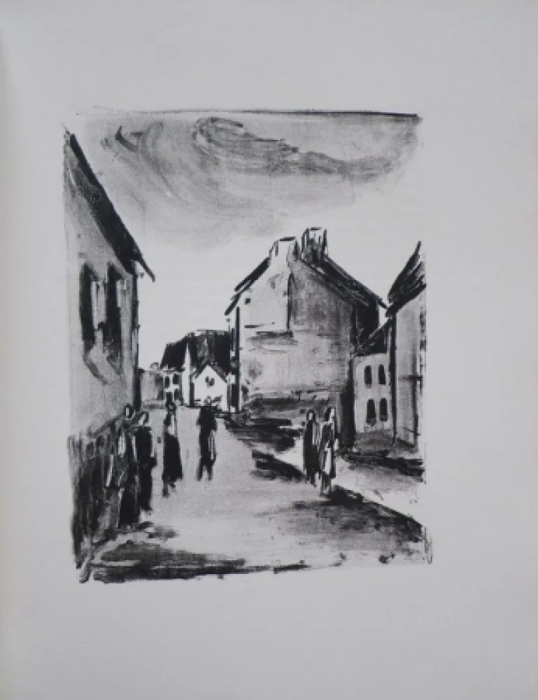 Geïllustreerd Boek Vlaminck - Mont-Cinère.  Lithographies de Vlaminck.