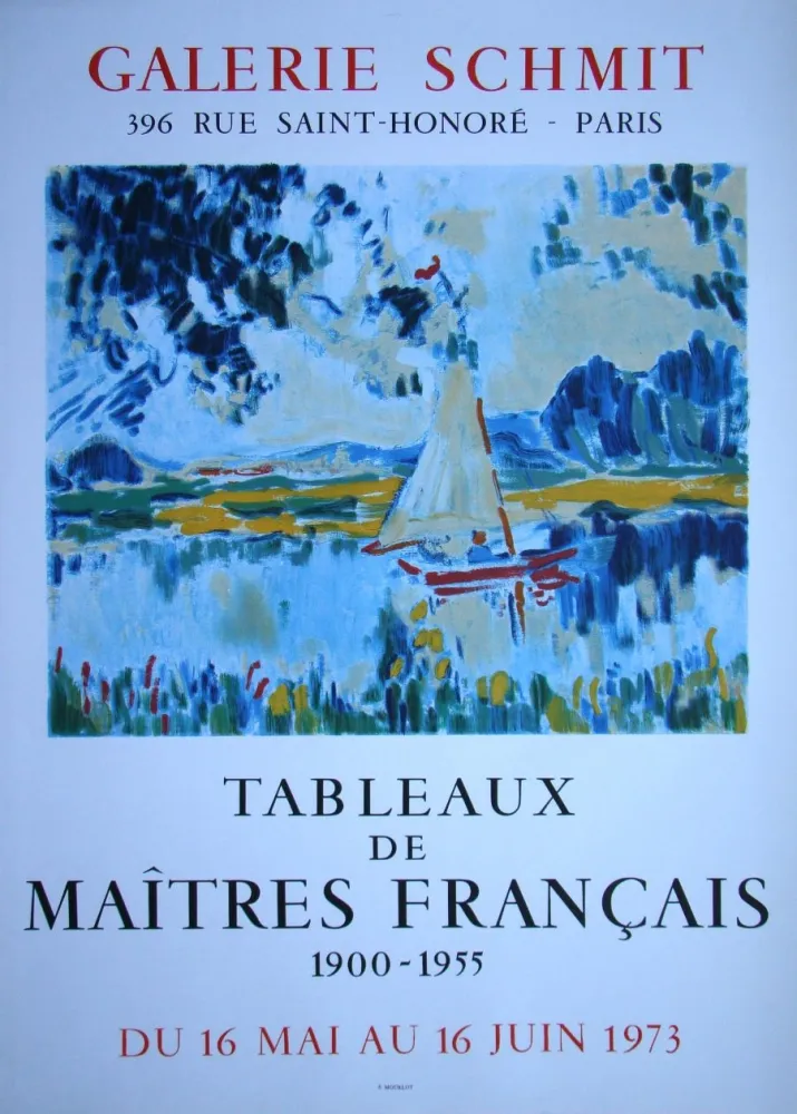 Poster Vlaminck - Tableaux de Maîtres Français