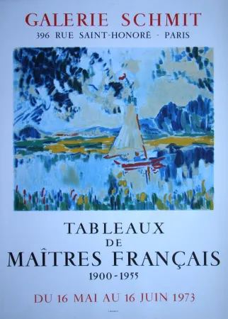 Poster Vlaminck - Tableaux de Maîtres Français