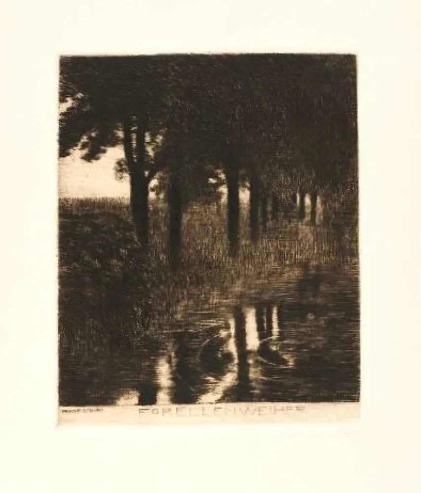 Ets Von Stuck - Forellenweiher