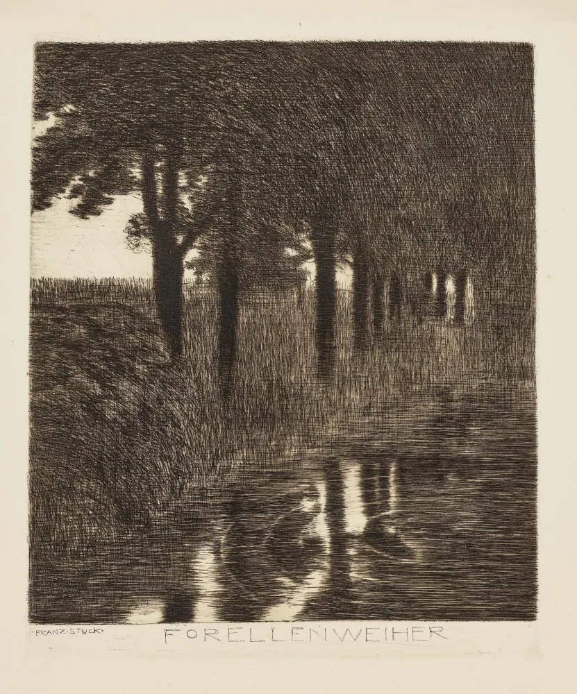Ets Von Stuck - Forellenweiher