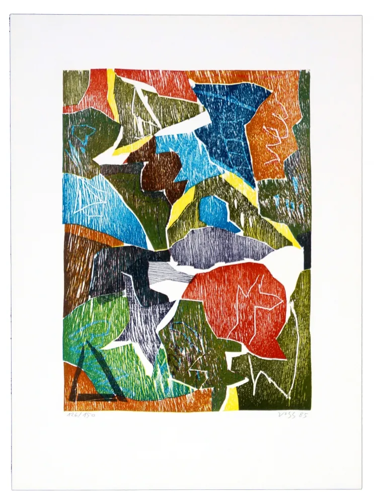 Houtsnede Voss - Chemin de bois