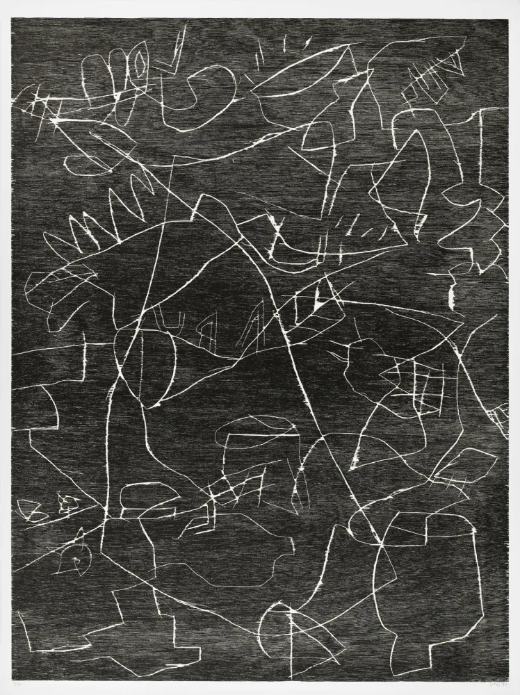 Houtsnede Voss - Grand secret