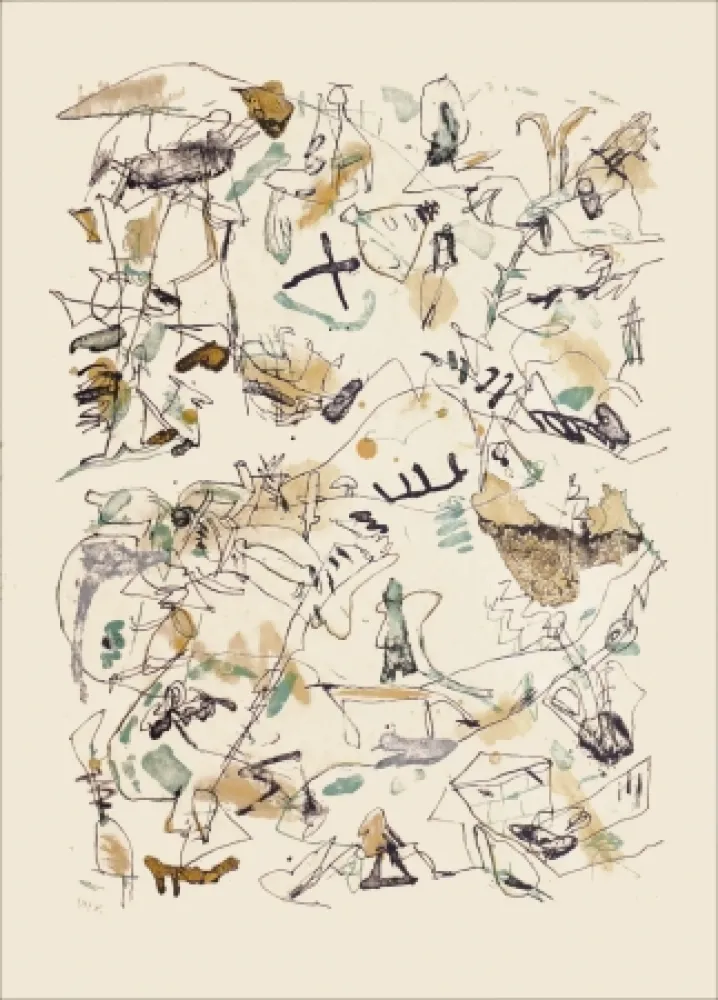 Lithografie Voss - Sans titre n°77