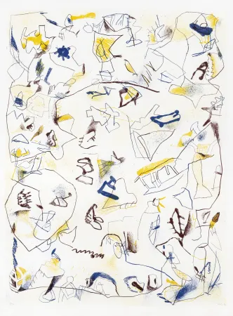 Houtsnede Voss - Train de vie