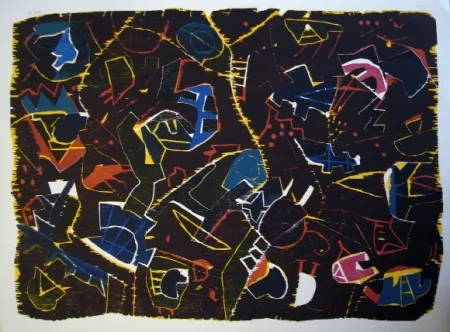 Houtsnede Voss - Traumdeutung