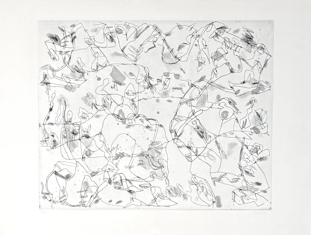 Lithografie Voss - Untitled
