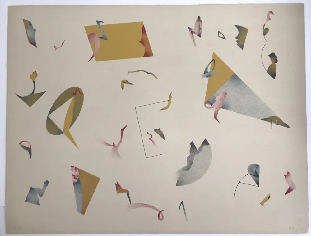 Lithografie Voss - Was auch noch war