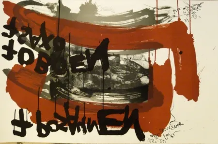 Lithografie Vostell - Sans titre 4