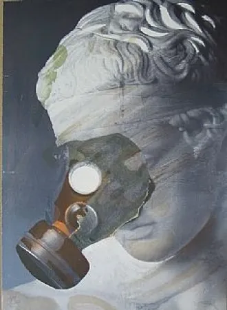 Lithografie Vostell - Sans titre