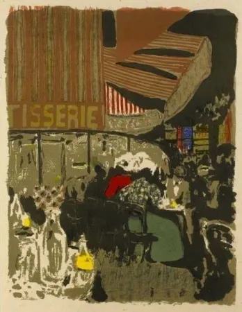 Lithografie Vuillard  - La pâtisserie