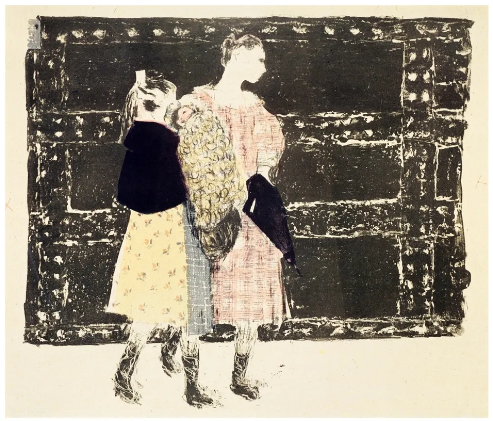 Lithografie Vuillard - Paysage et intérieur 12