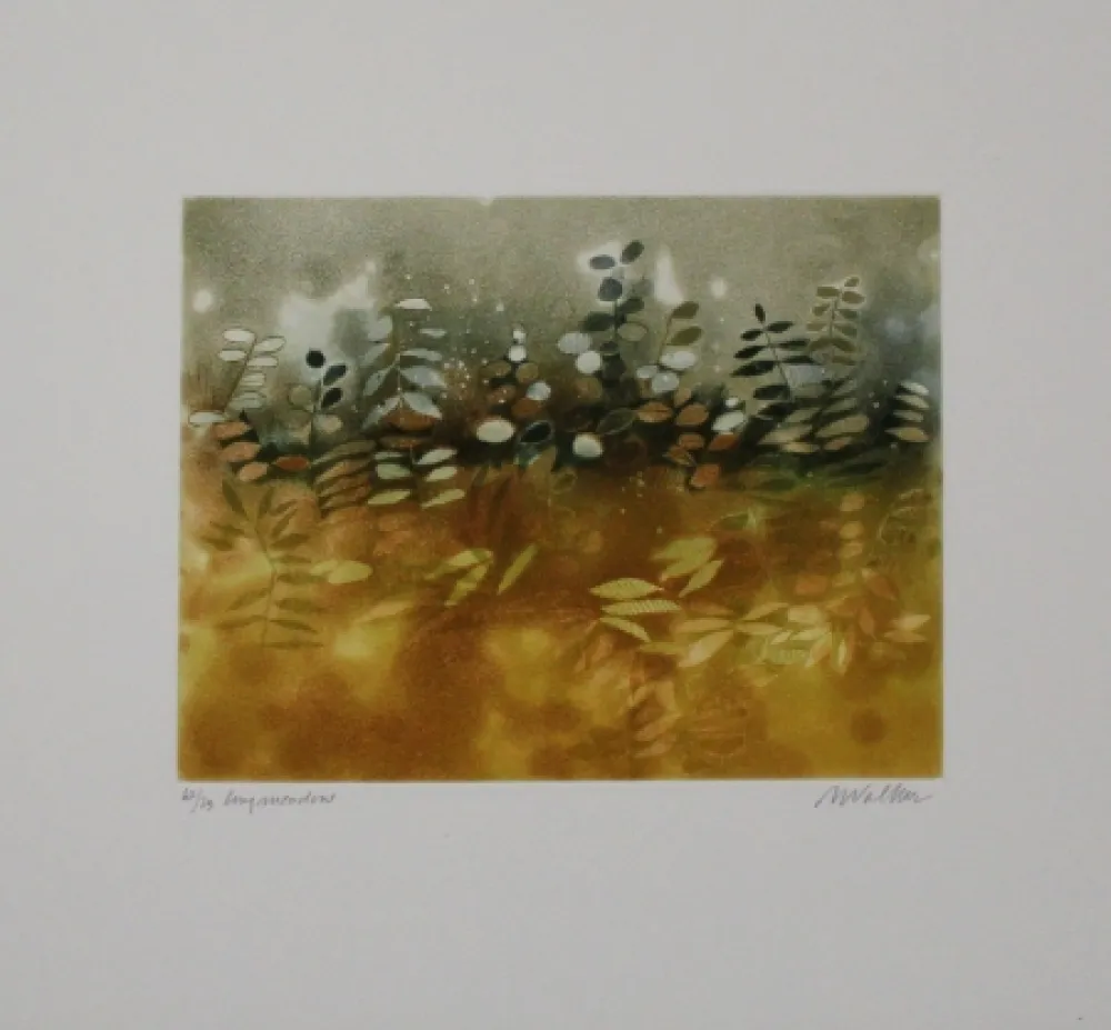 Ets En Aquatint Walker - Longmeadow