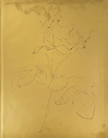 Lithografie Warhol - A Gold Book