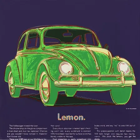 Zeefdruk Warhol - ADS: VOLKSWAGEN FS II.358