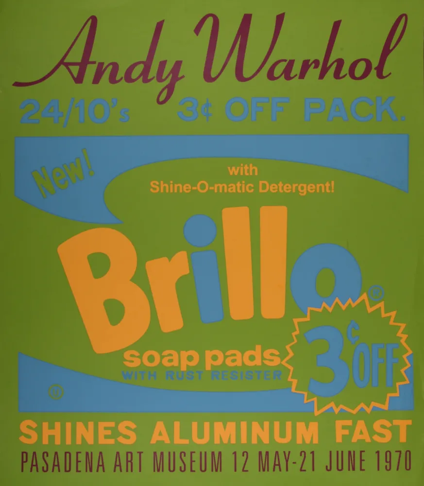 Zeefdruk Warhol (After) - Brillo, c. 1970