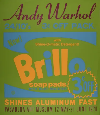 Zeefdruk Warhol (After) - Brillo, c. 1970