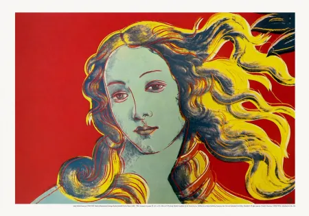 Zeefdruk Warhol (After) - Details of Renaissance Paintings